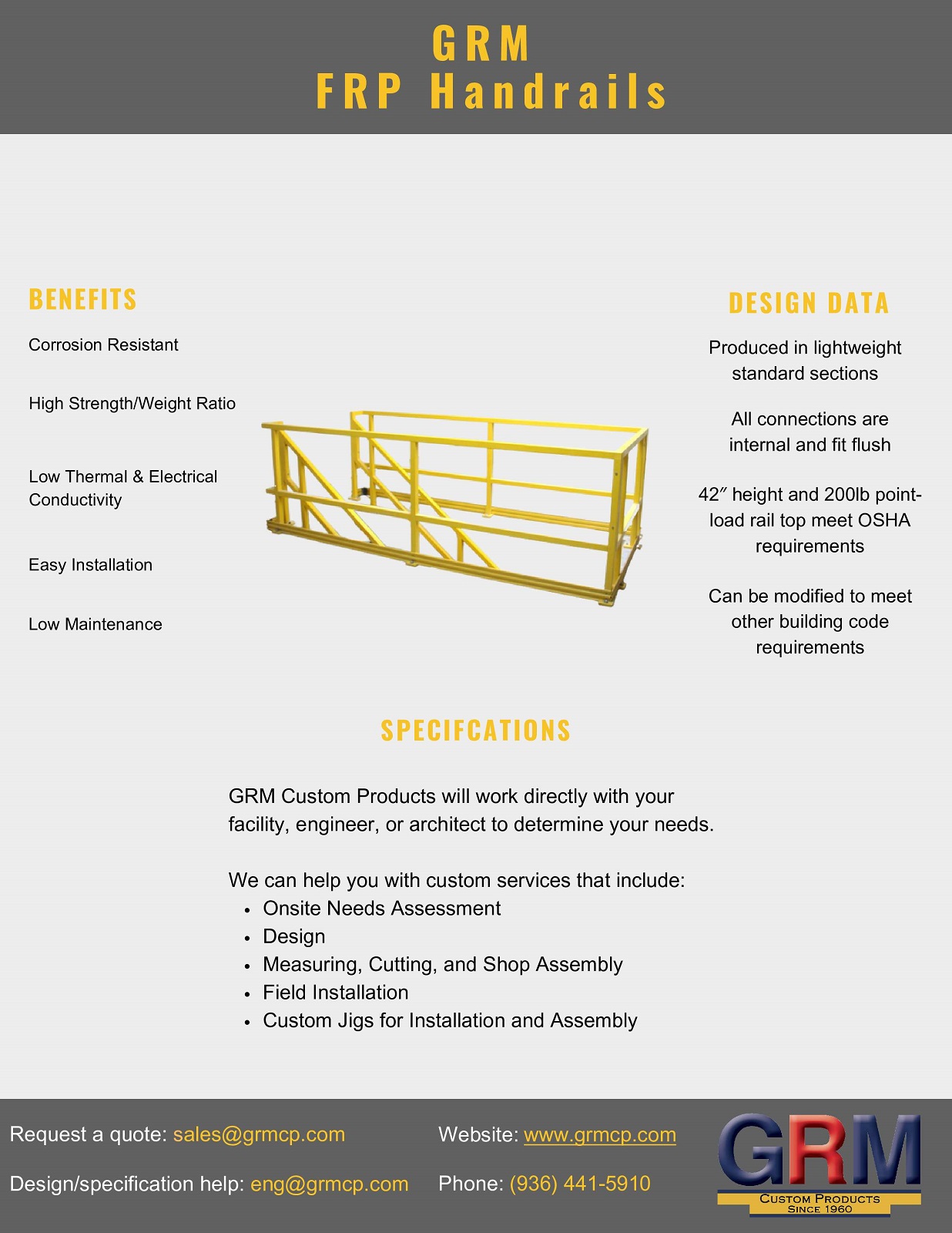 FRP-Handrails