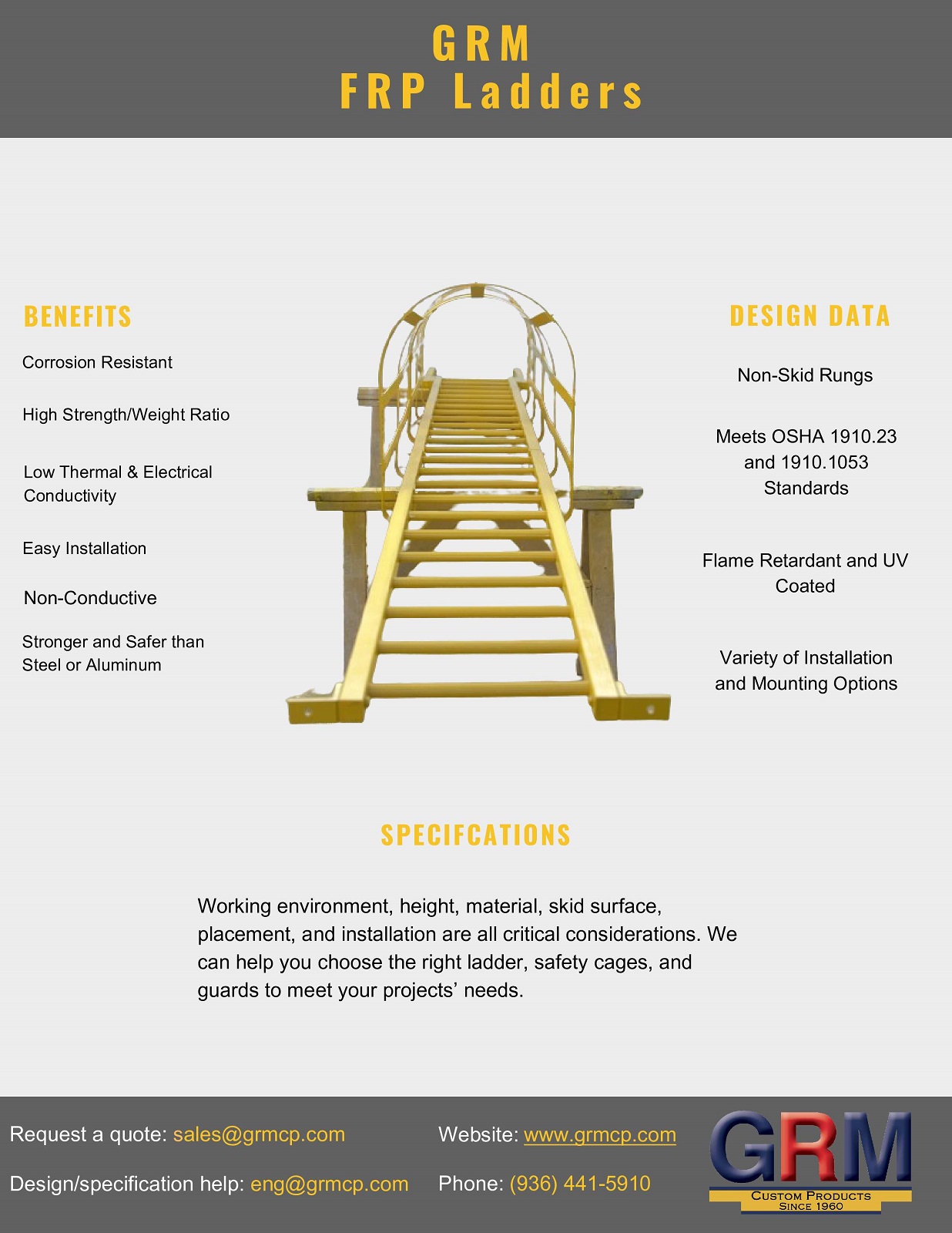 FRP-Ladder